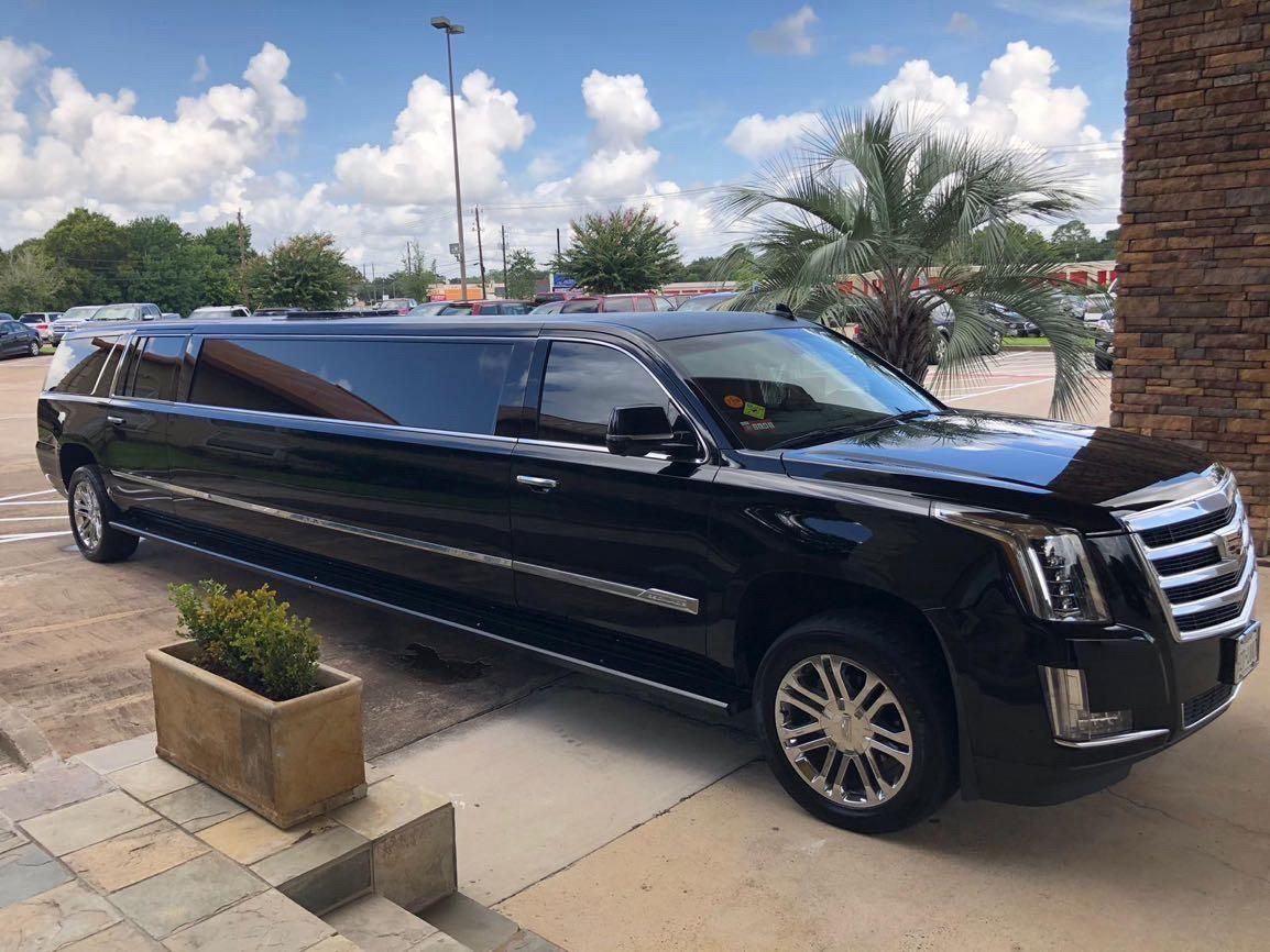 Cadillac Escalade stretch limousine — Houston Limo Chauffeur
