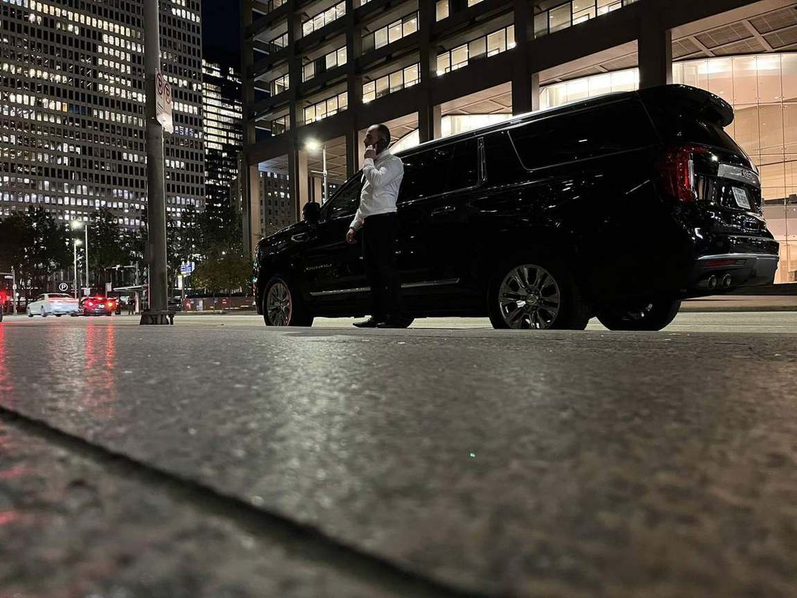 Yukon Denali night chauffeur — Houston Limo Chauffeur