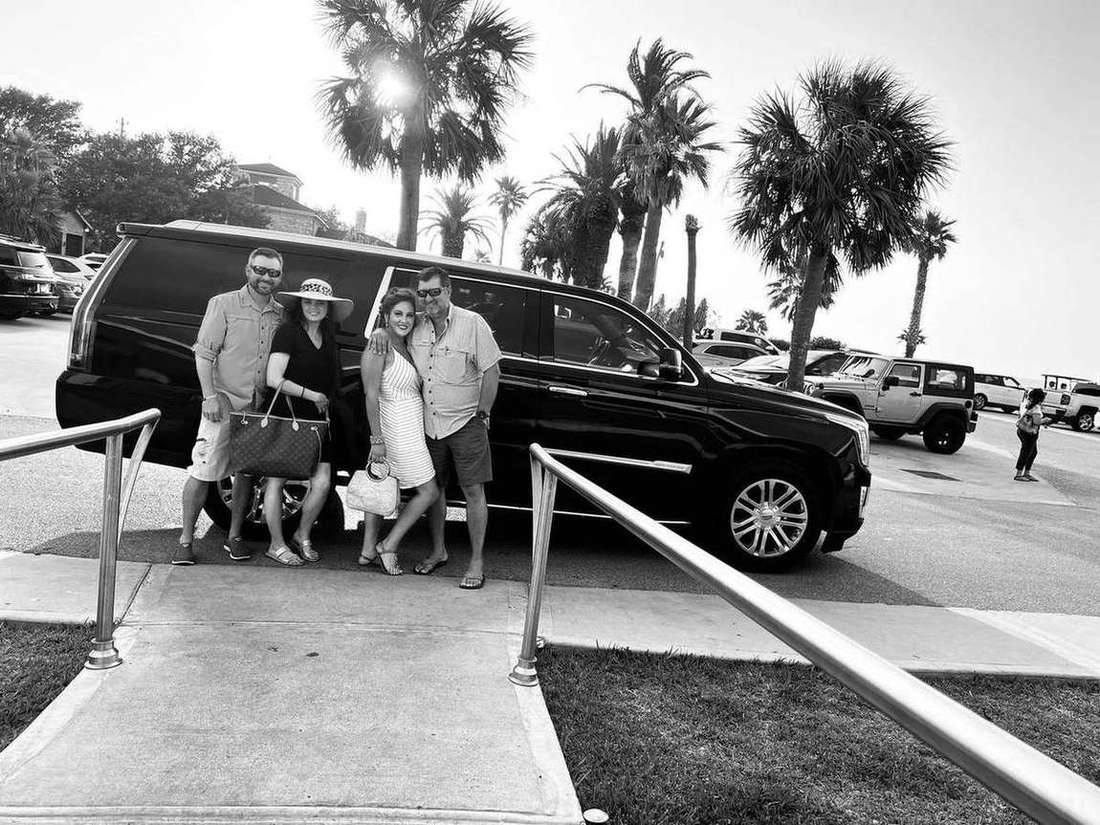 Cadillac Escalade Galveston family — Houston Limo Chauffeur