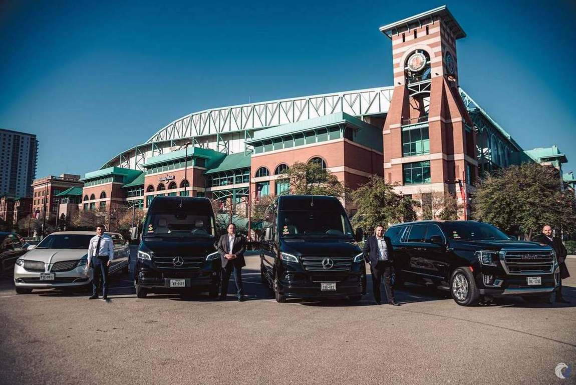 Fleet Minute Maid Park team — Houston Limo Chauffeur